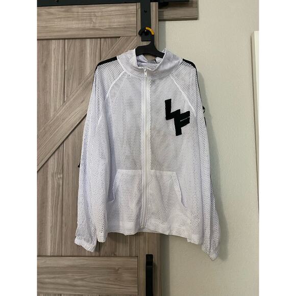 NWT LF the brand mesh zip front track jacket women’s small - Picture 1 of 7